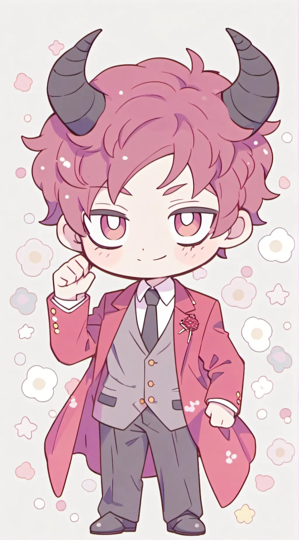 ai character: Radioapple background