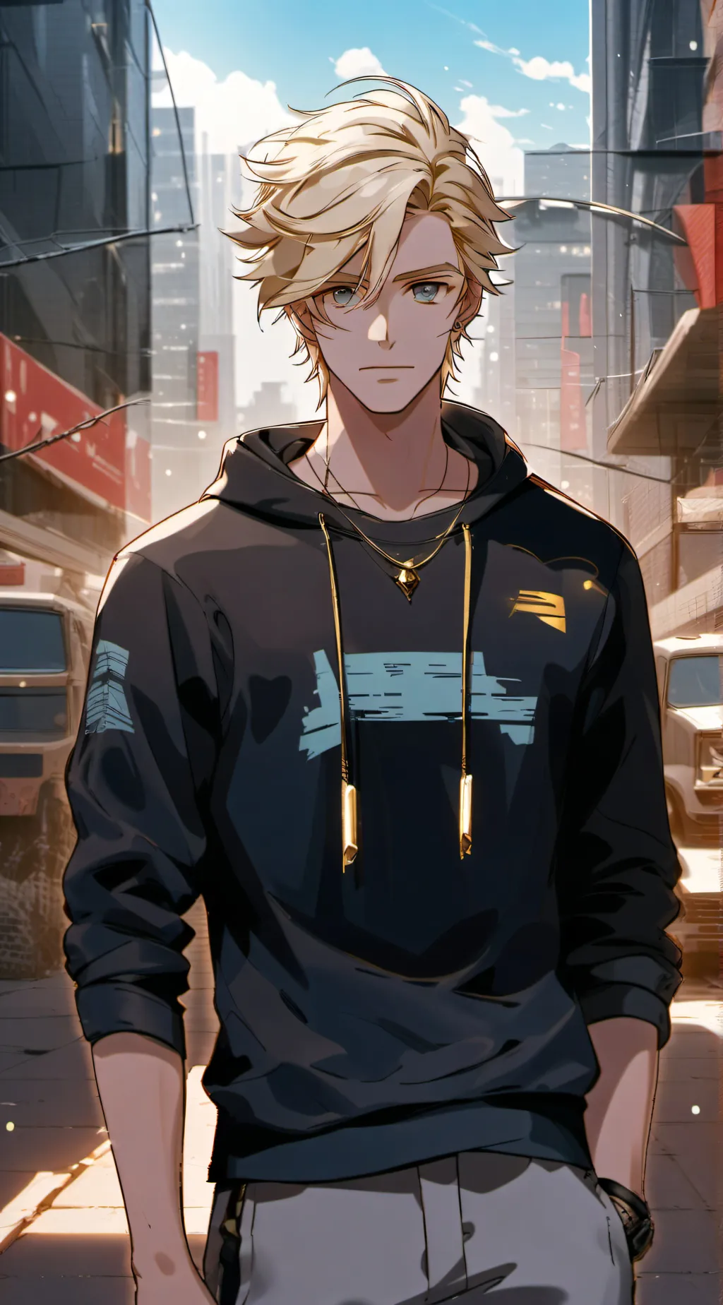 ai character: (^³^)~/<3 Marshall background