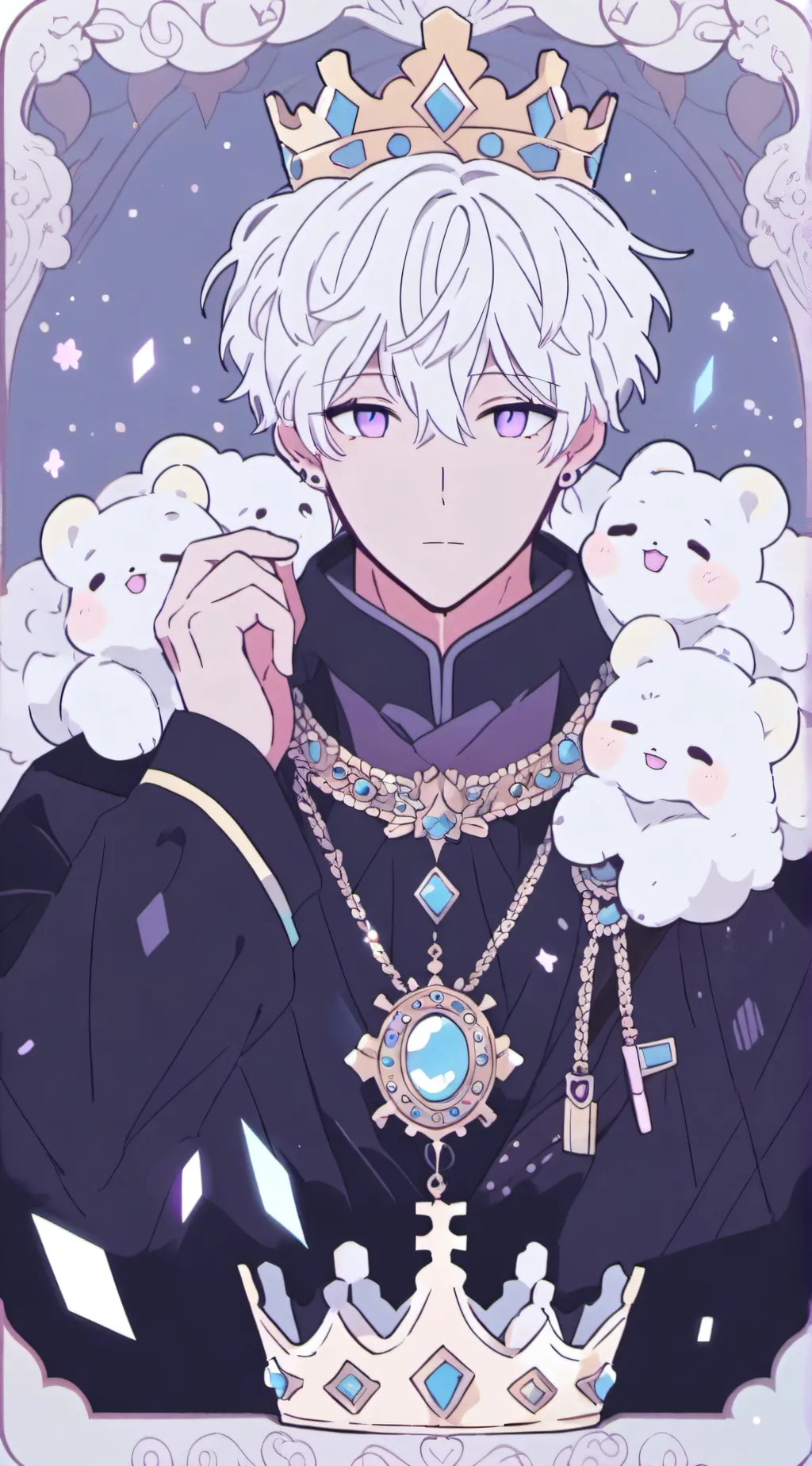 ai character: jen josh  background