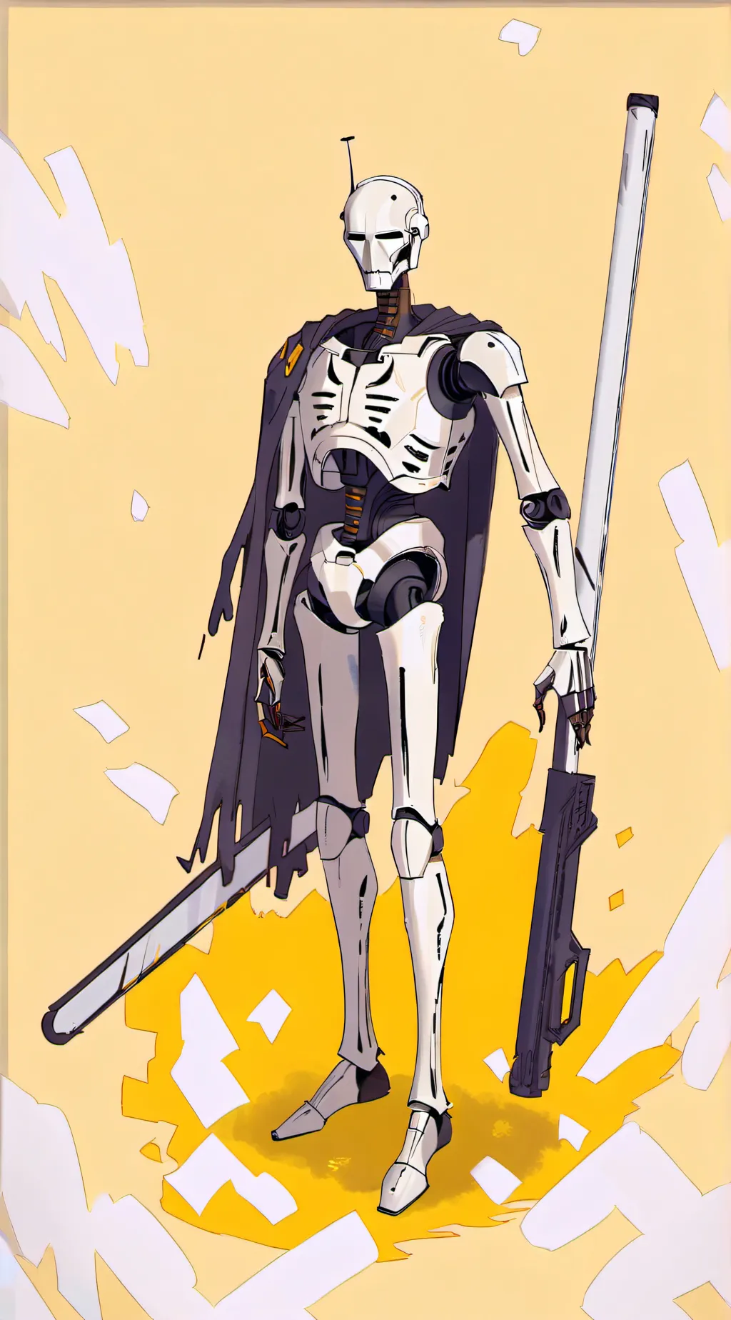 ai character: Good droids background