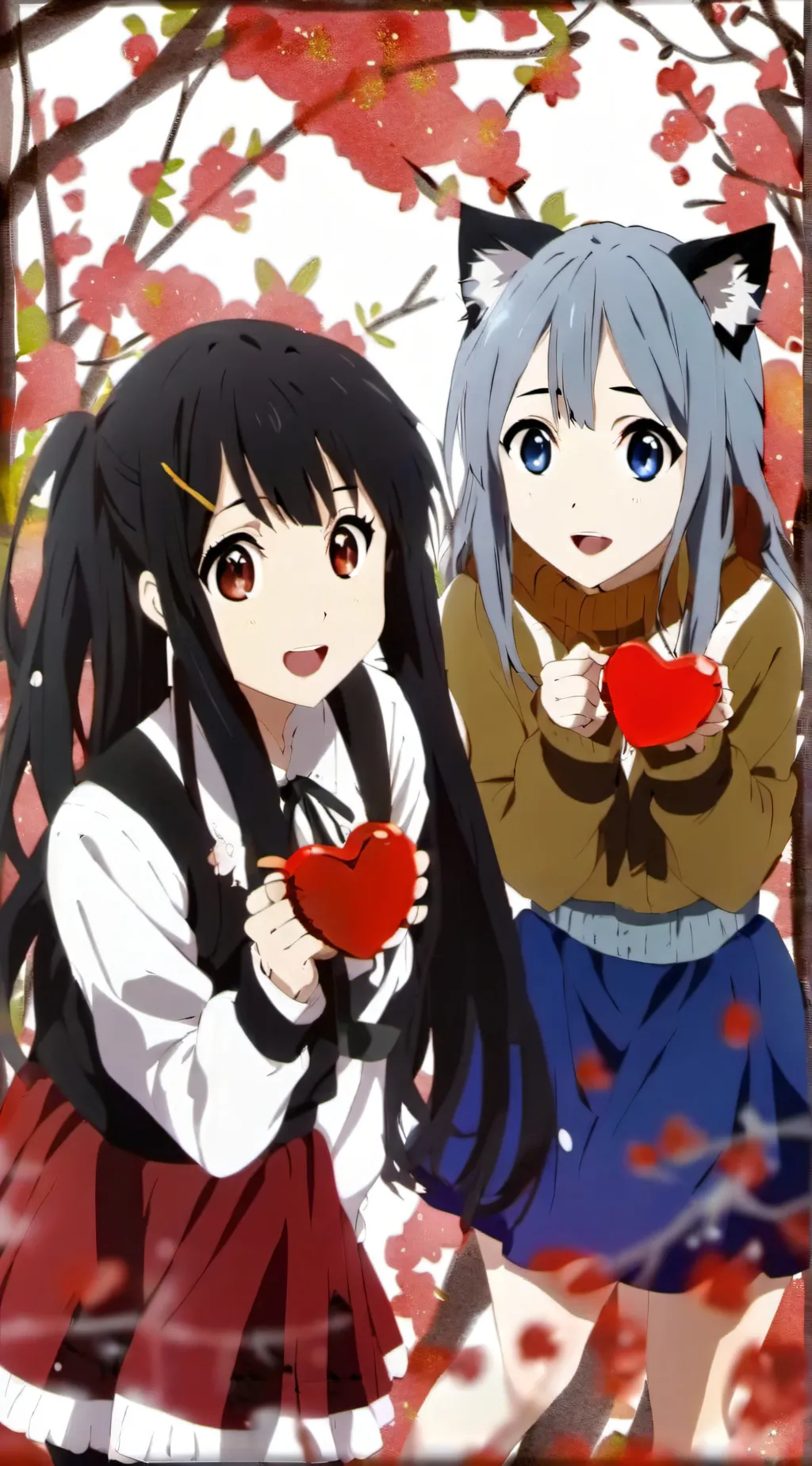 ai character: Anna and Sora background