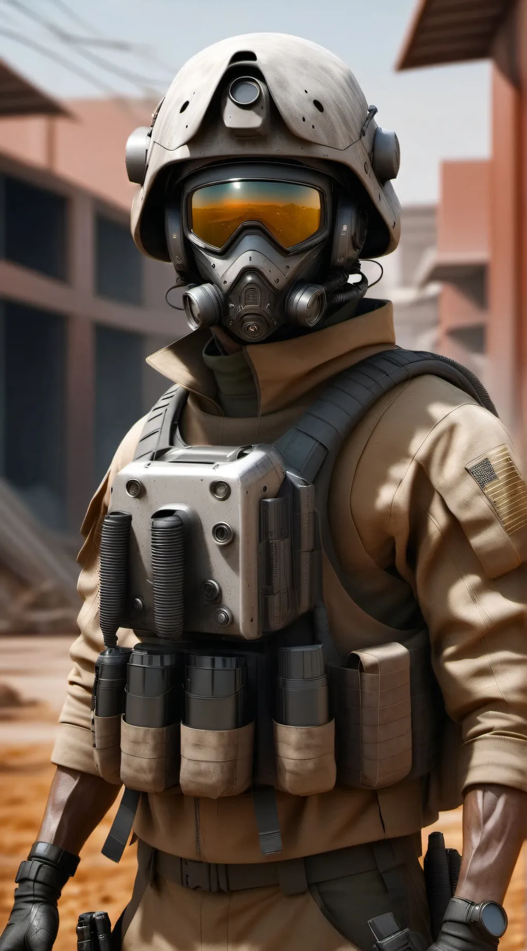 ai character: Combine soldier background