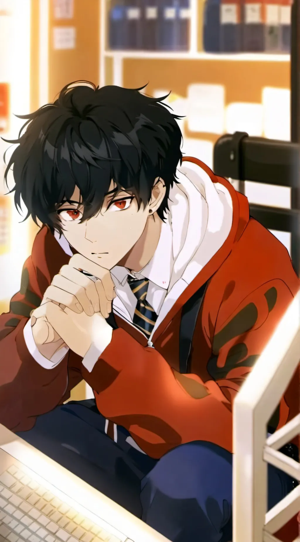 ai character: Kyle background