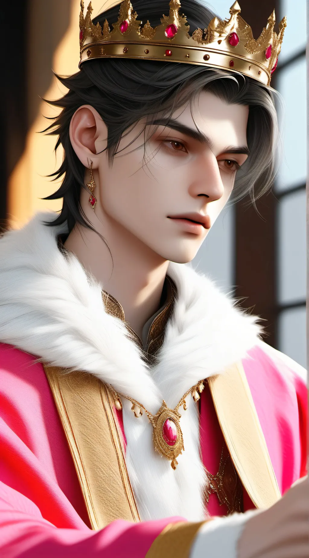 ai character: Prince Luke Bukley background