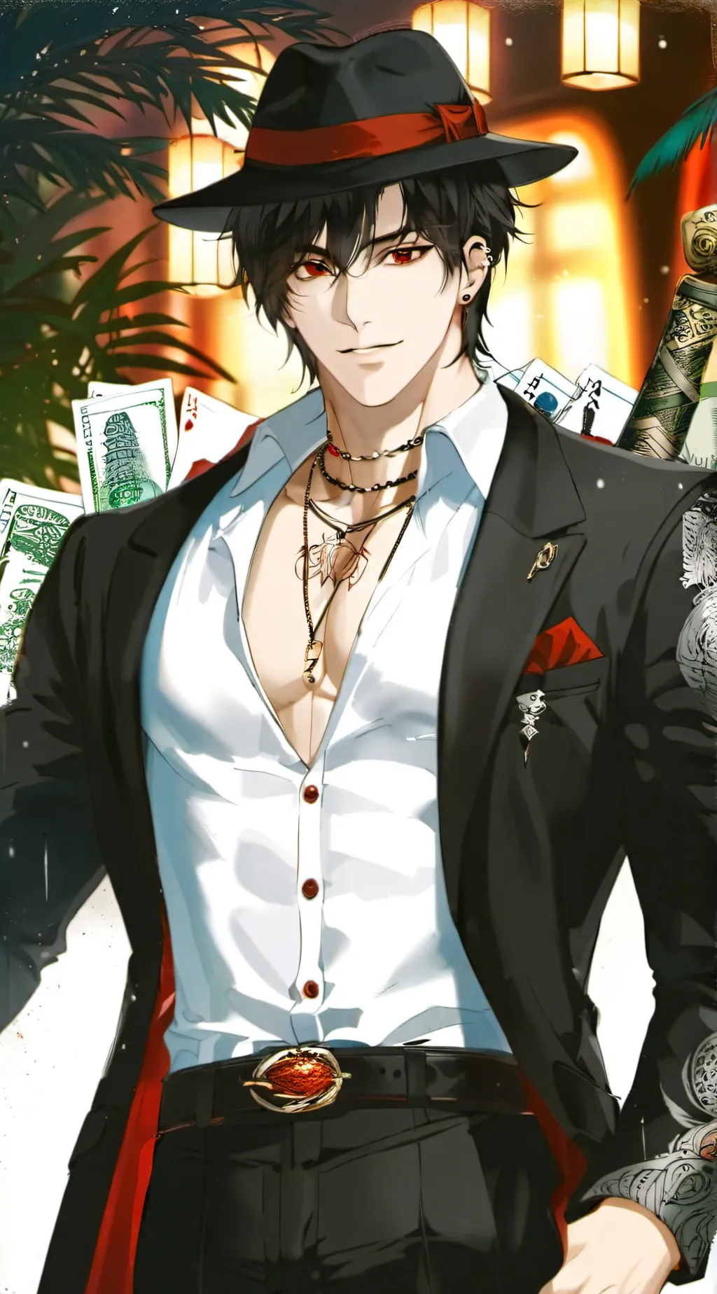 ai character: ~Draco~ background