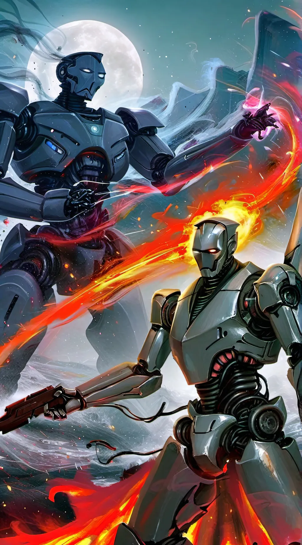 ai character: Titan cameraman ￼ background