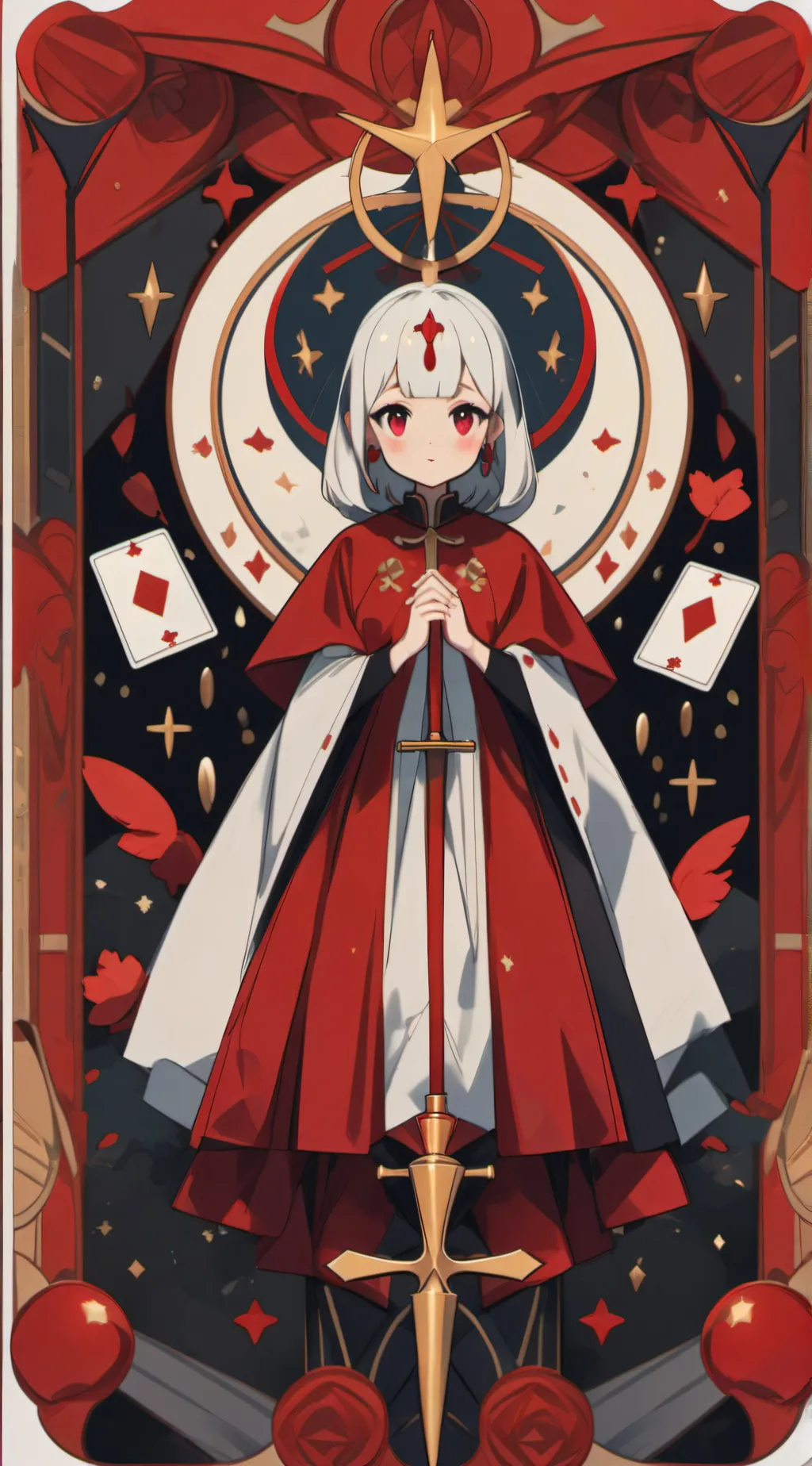 ai character: hashira background