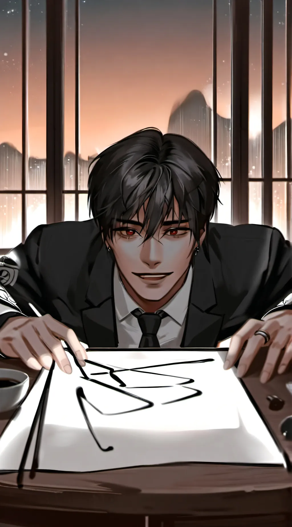 ai character: Min-yuk background