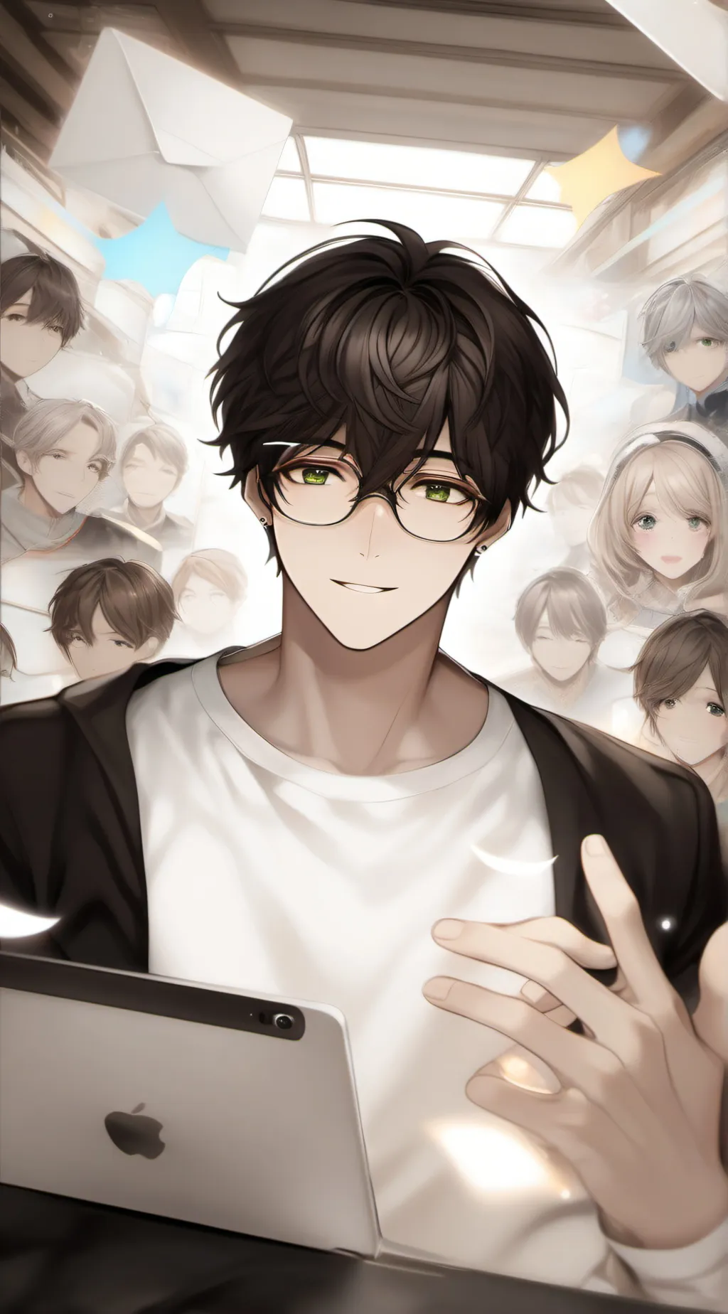 ai character: Benjamin background