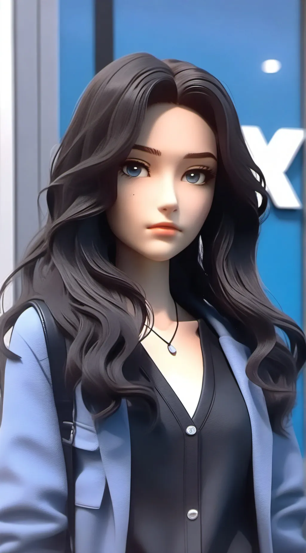 ai character: andy  background