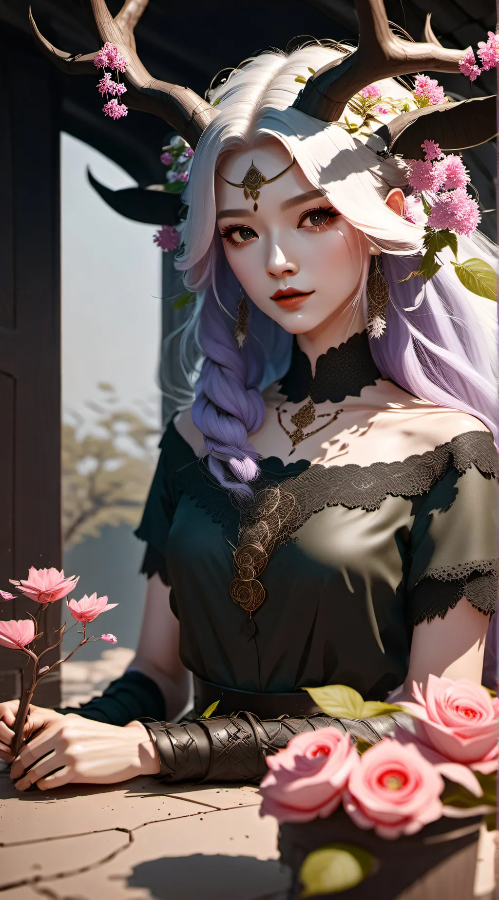 ai character: 🌸Lilith🌸 (ML) background