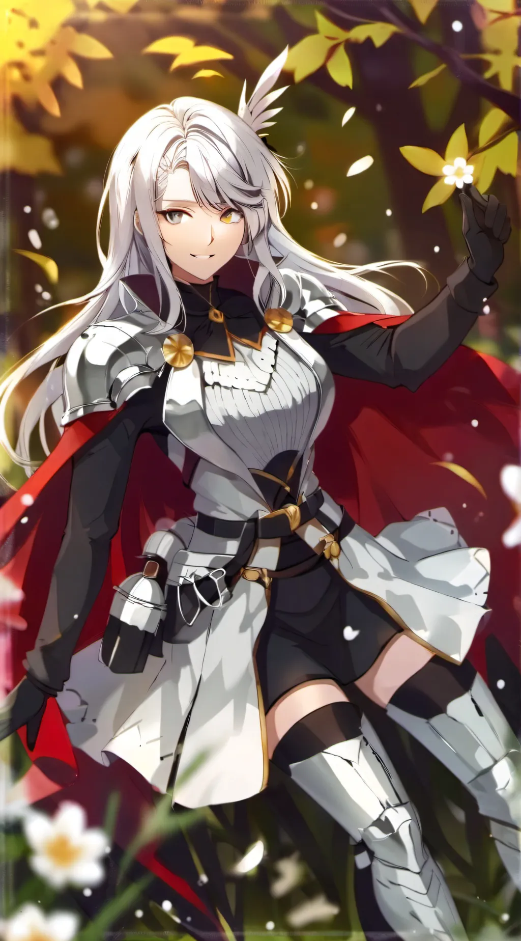 ai character: Aurora background