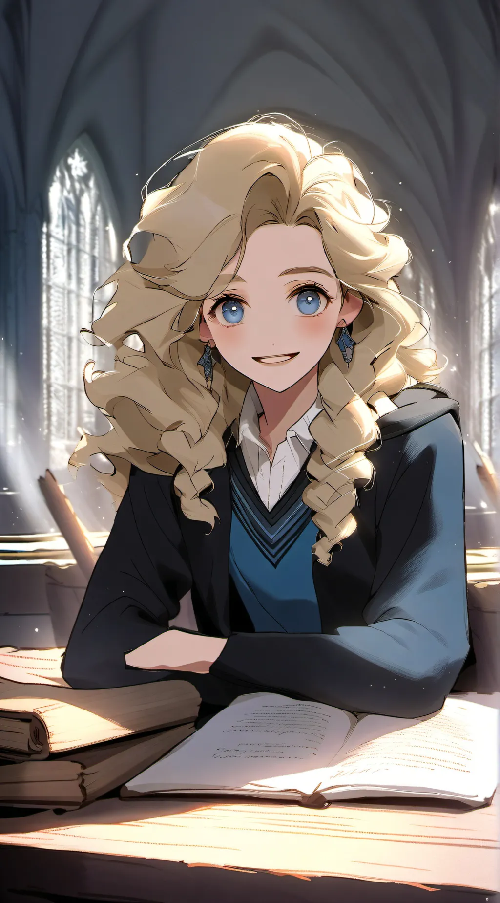 ai character: Luna's Sister background