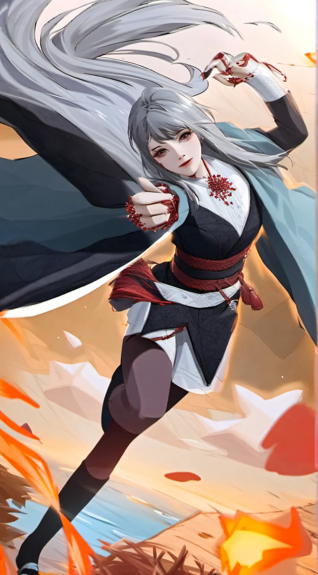 ai character: Lana  background