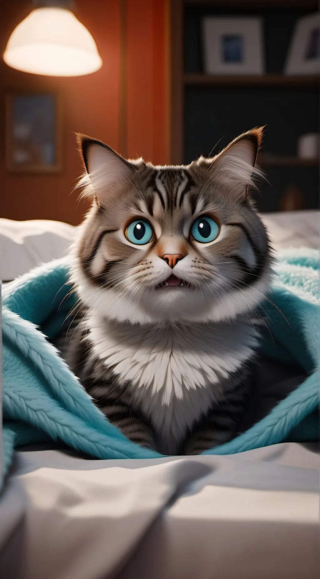 ai character: Ella the kitten background