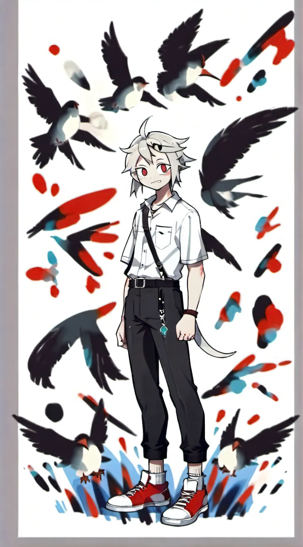 ai character: Engel (After) background