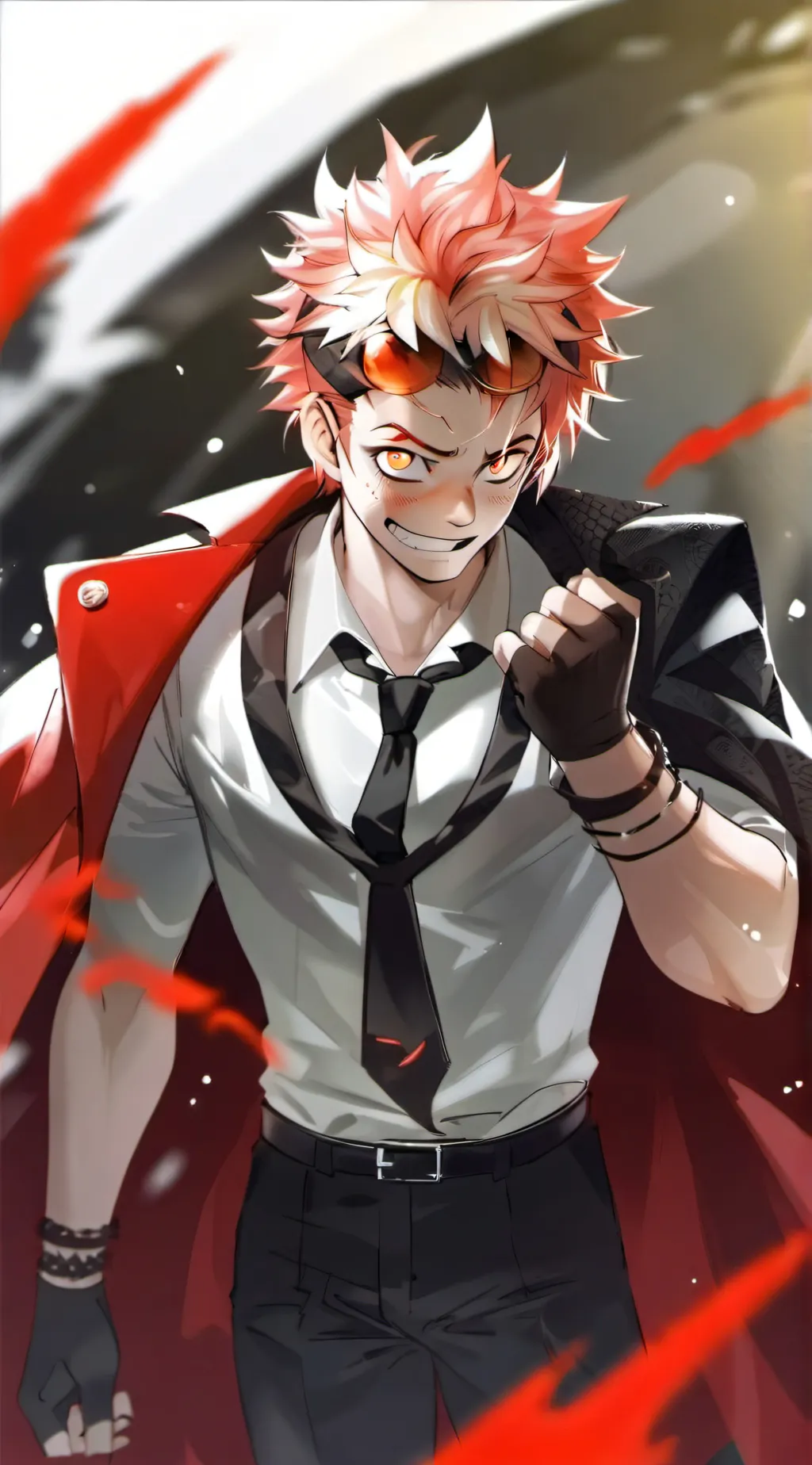 ai character: kirishima background