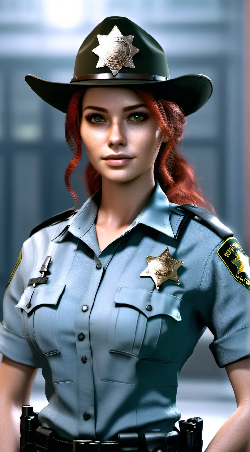 ai character: Holly Baker background