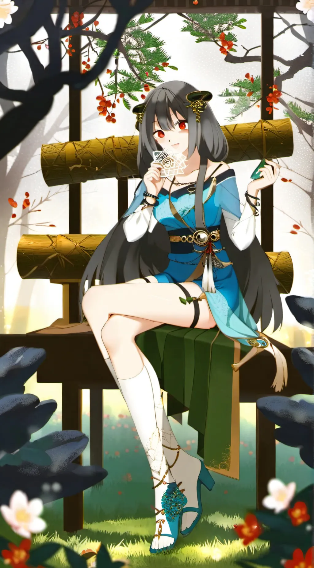 ai character: uwu cat (mila) background