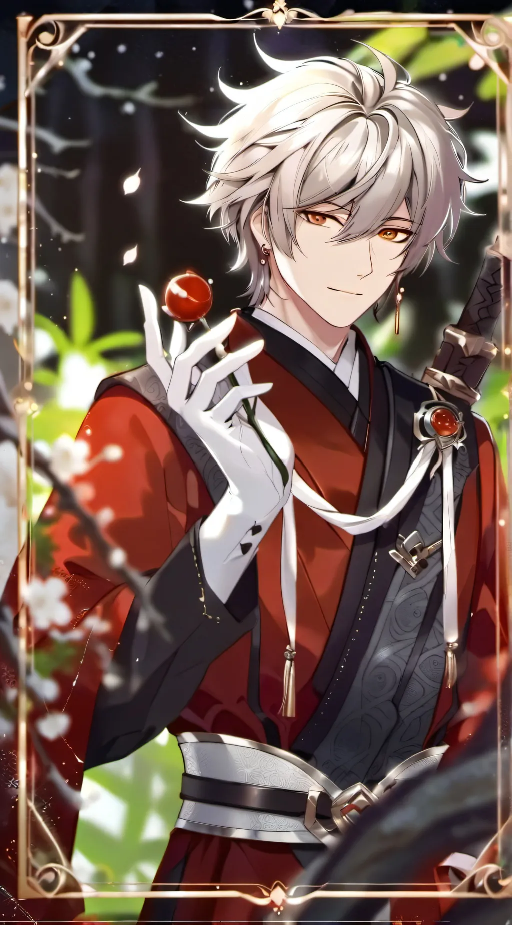 ai character: Gojo x utahime bad background