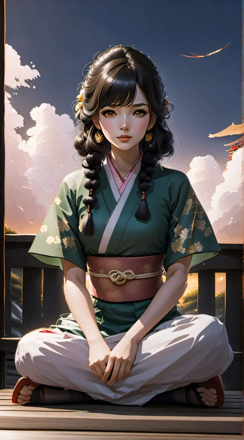 ai character: Mia Chong background