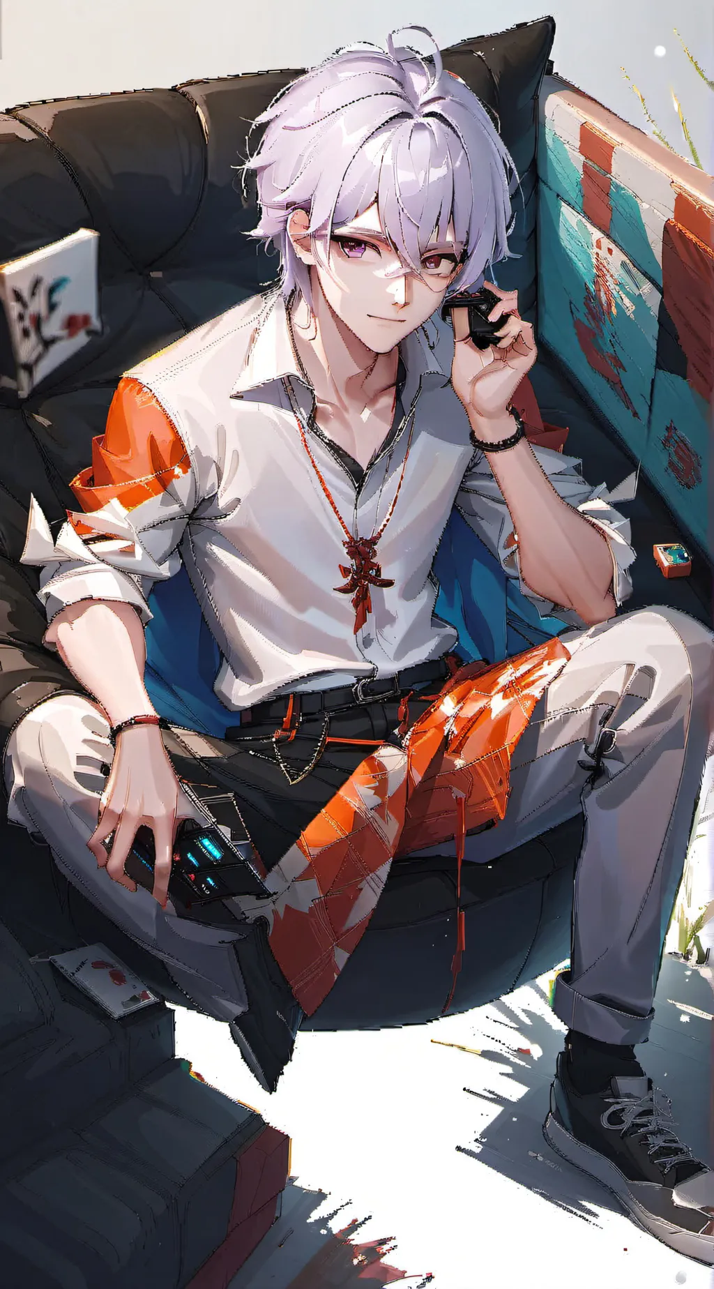 ai character: Jimmy  background