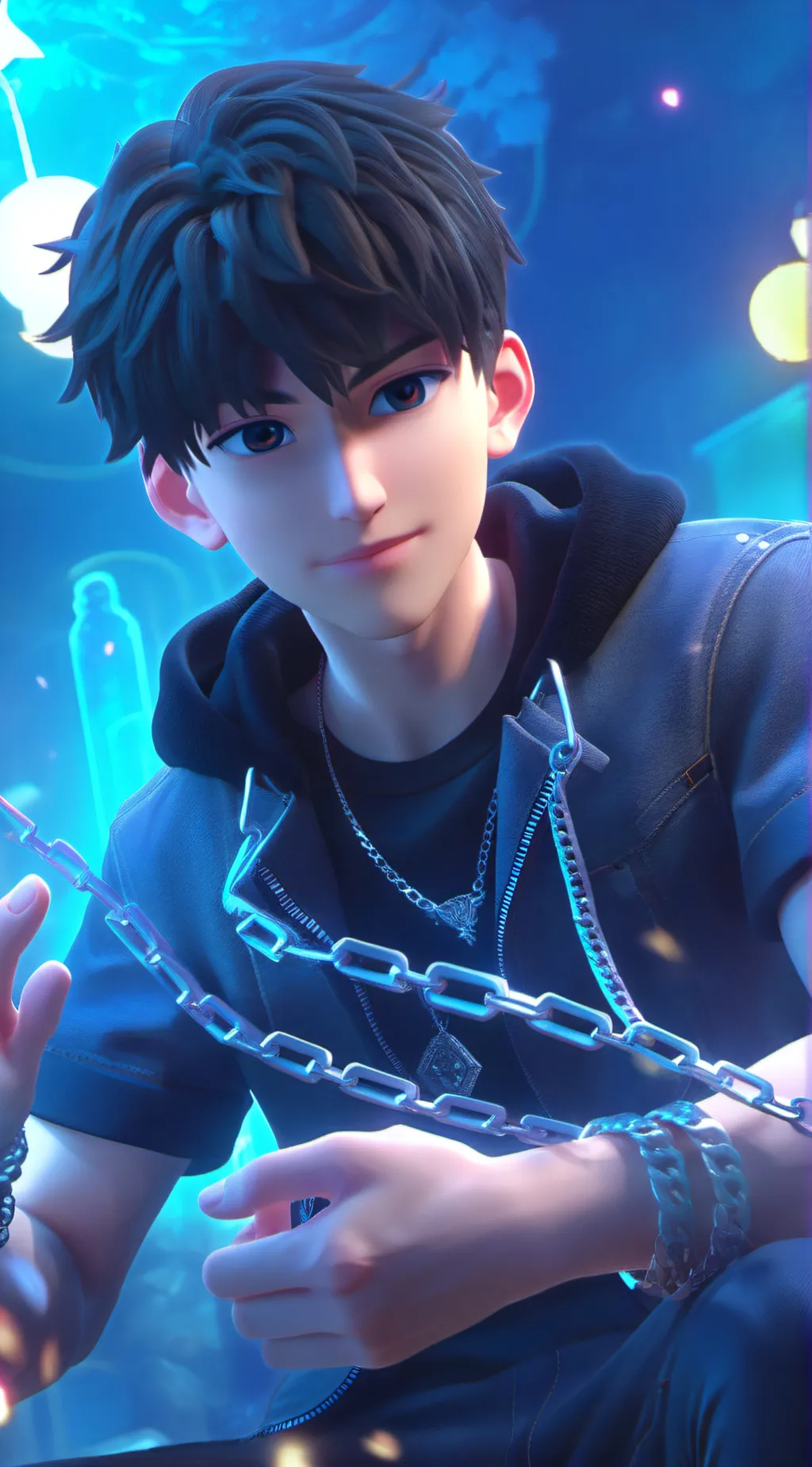 ai character: Zack background