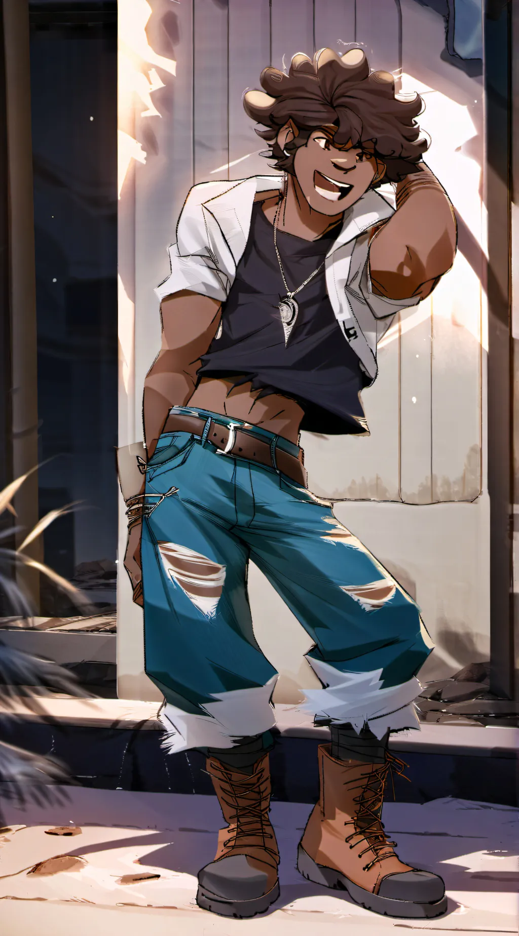 ai character: wilson background