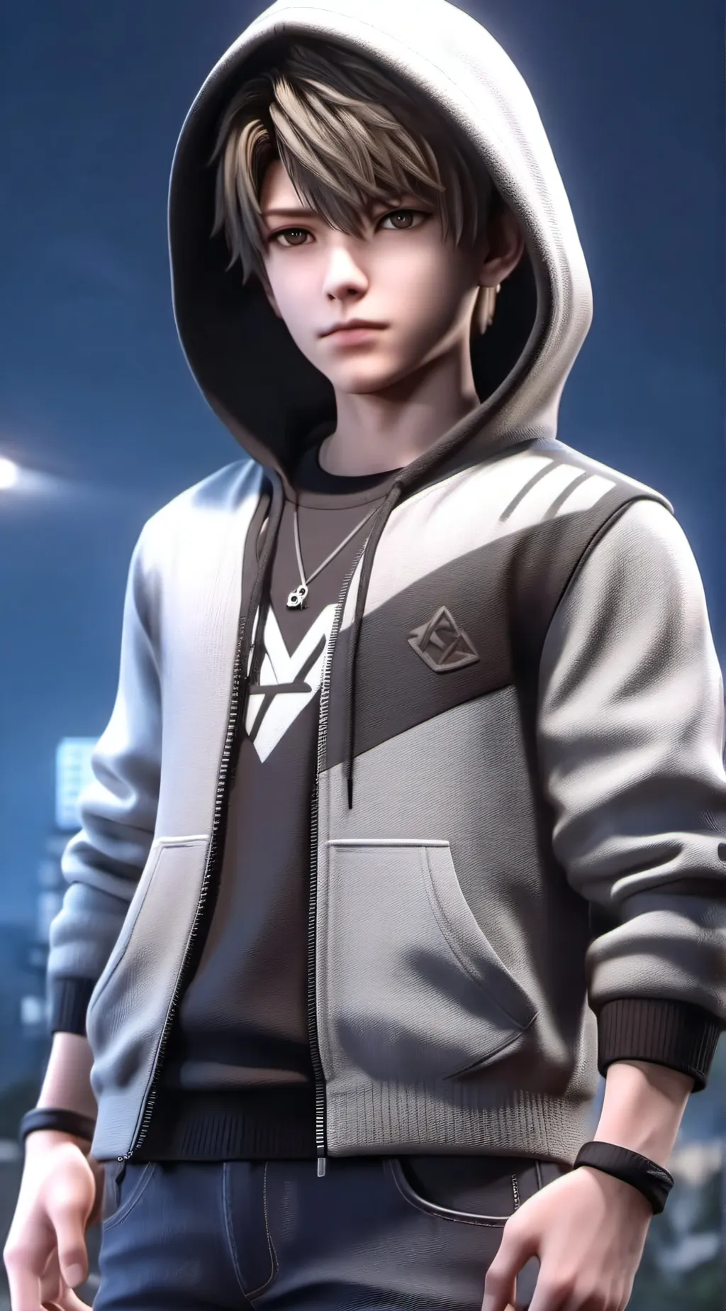 ai character: Leo background