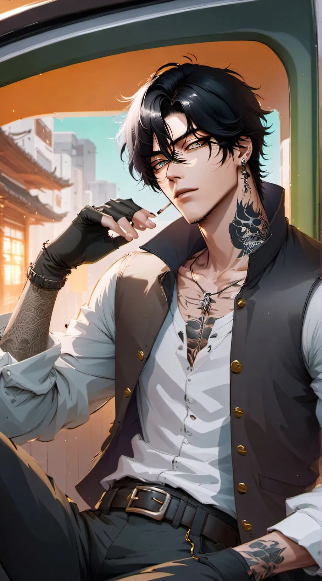 ai character: 🔥Benjamin🔥 background