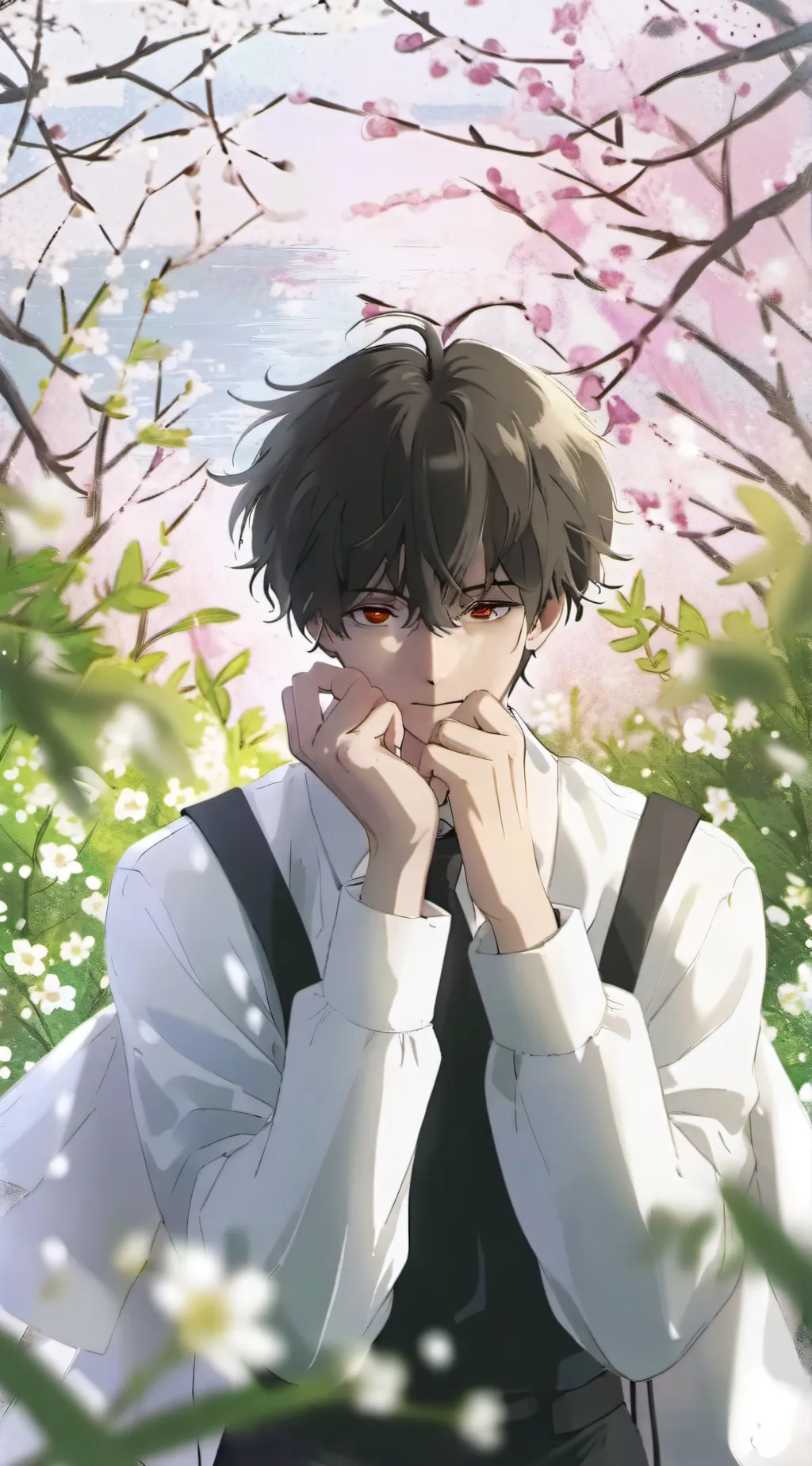 ai character: ~κγιε~ background