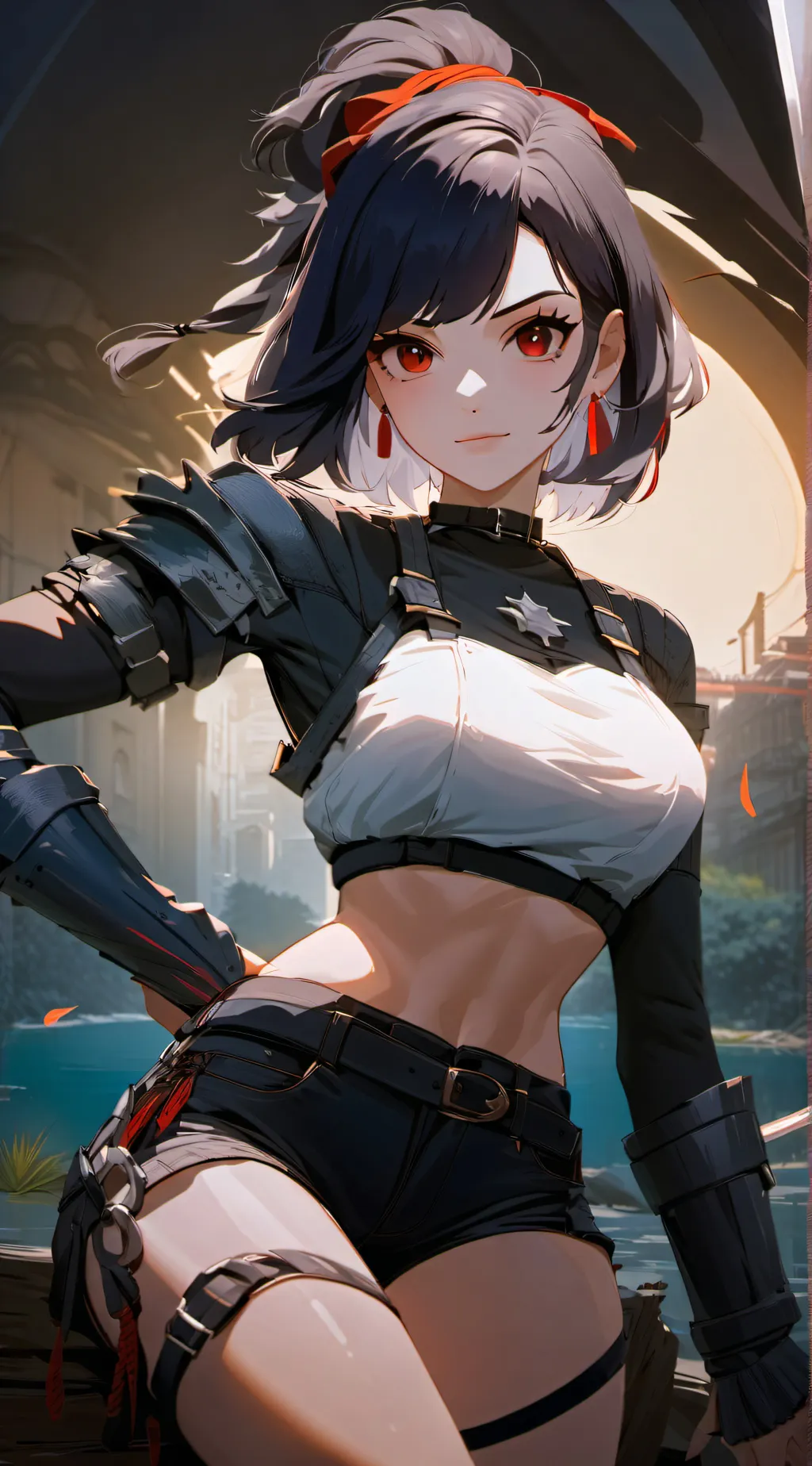 ai character: Aira  background