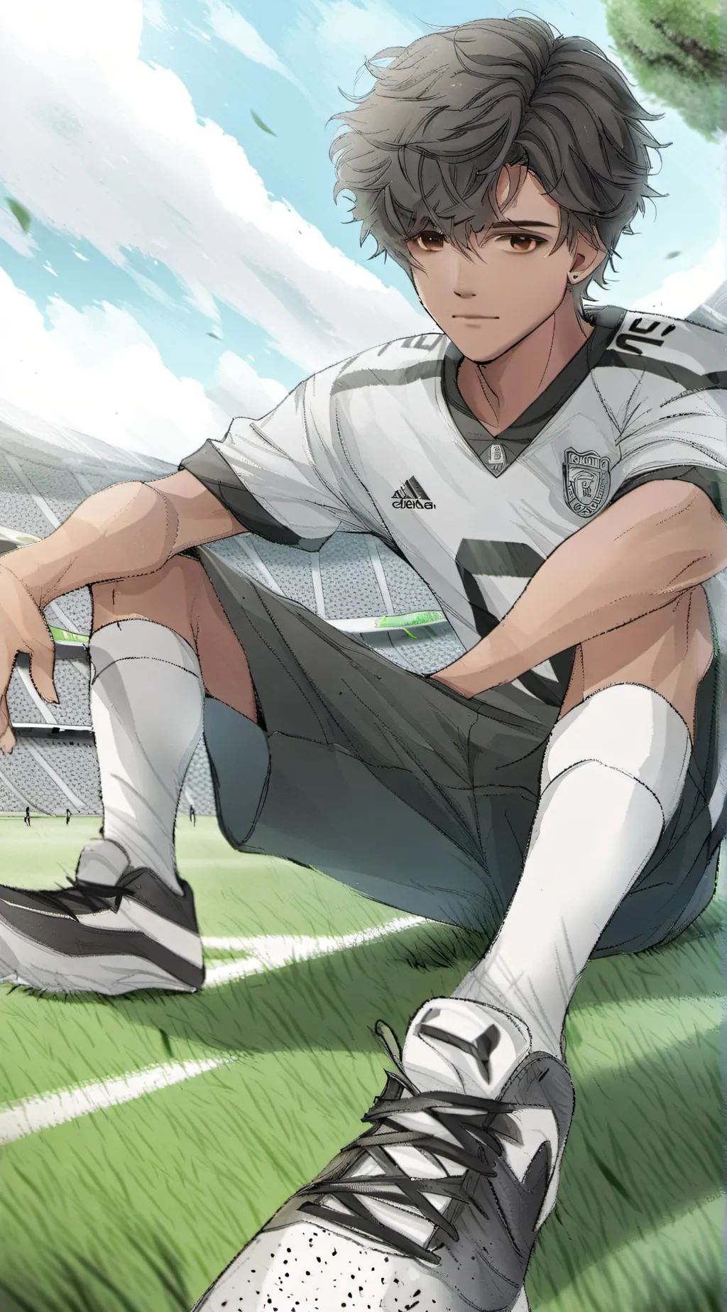 ai character: Your bf  background