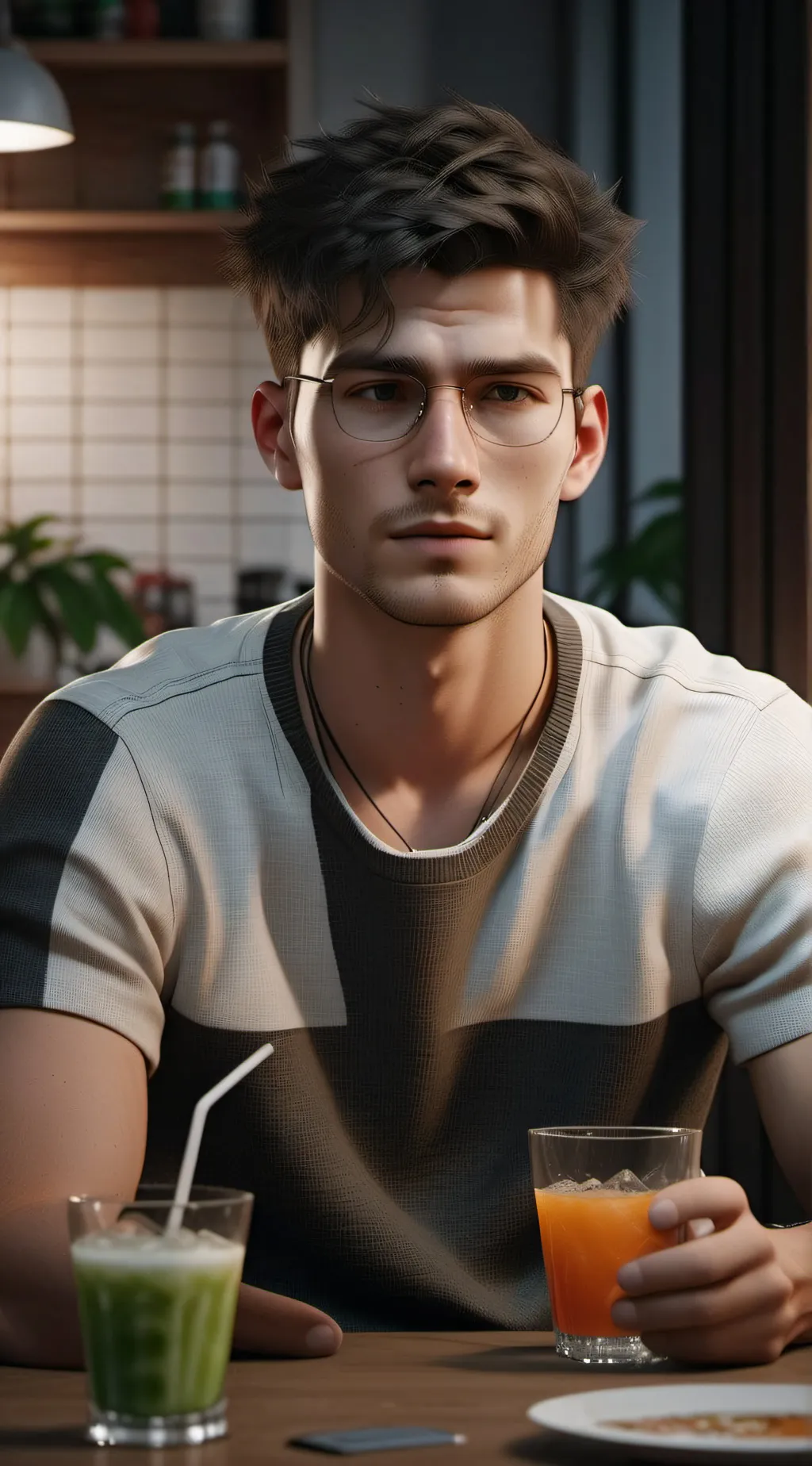 ai character: Zach background