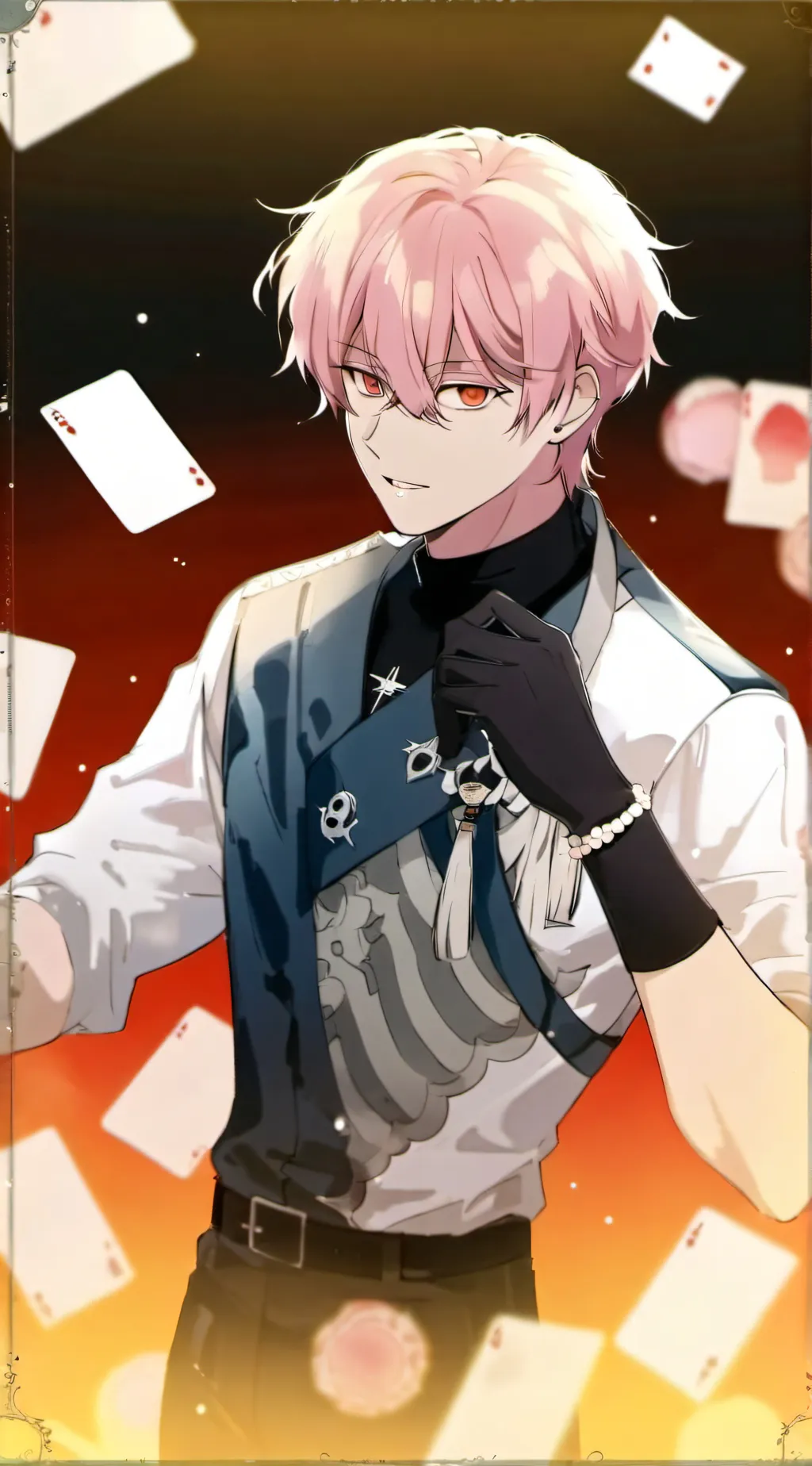 ai character: Zack X. Nevermore background