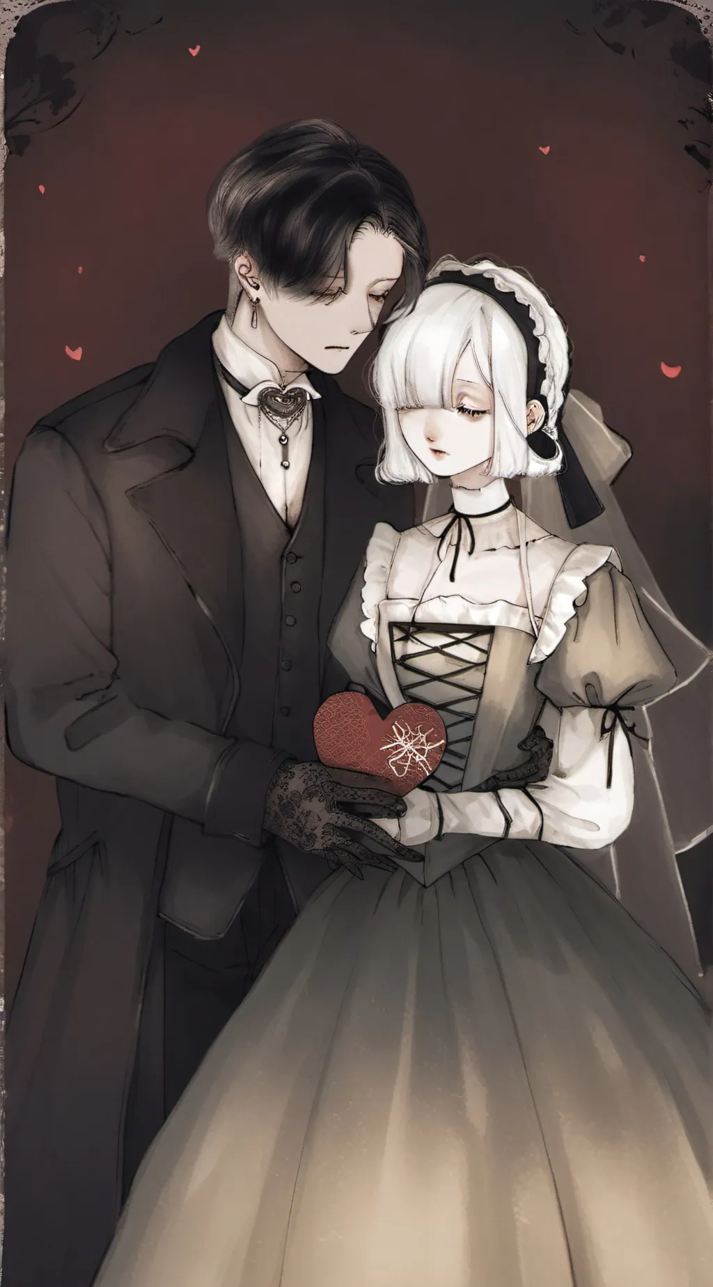 ai character: Jack and Maddie  background