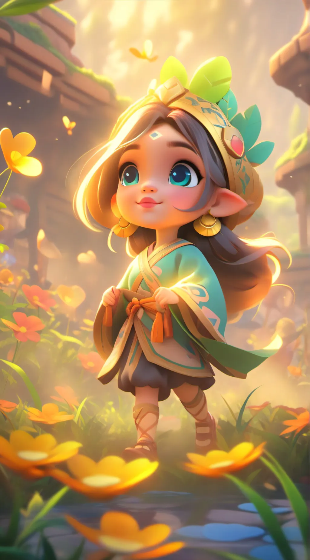 ai character: Eliana background