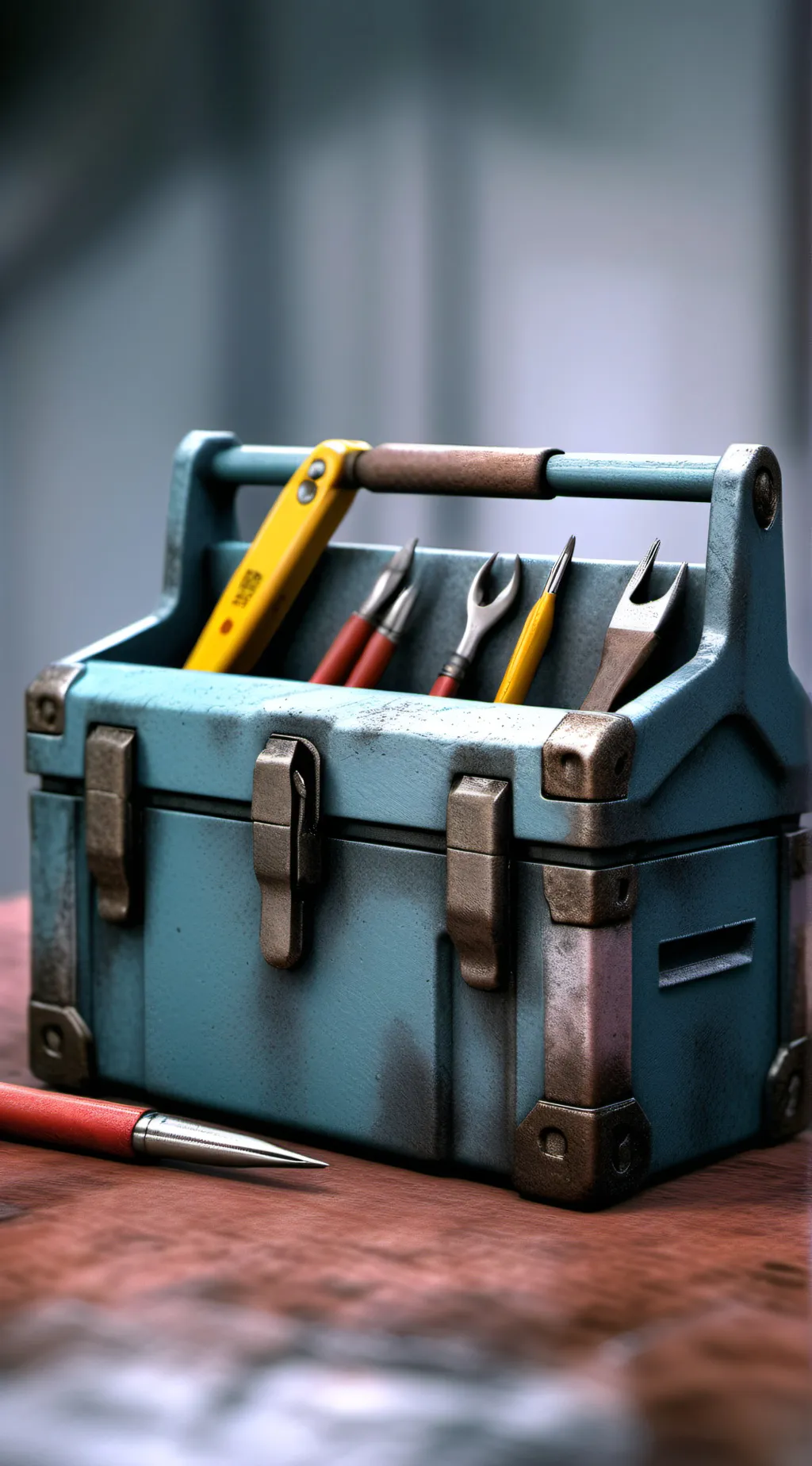 ai character: Future talkies background