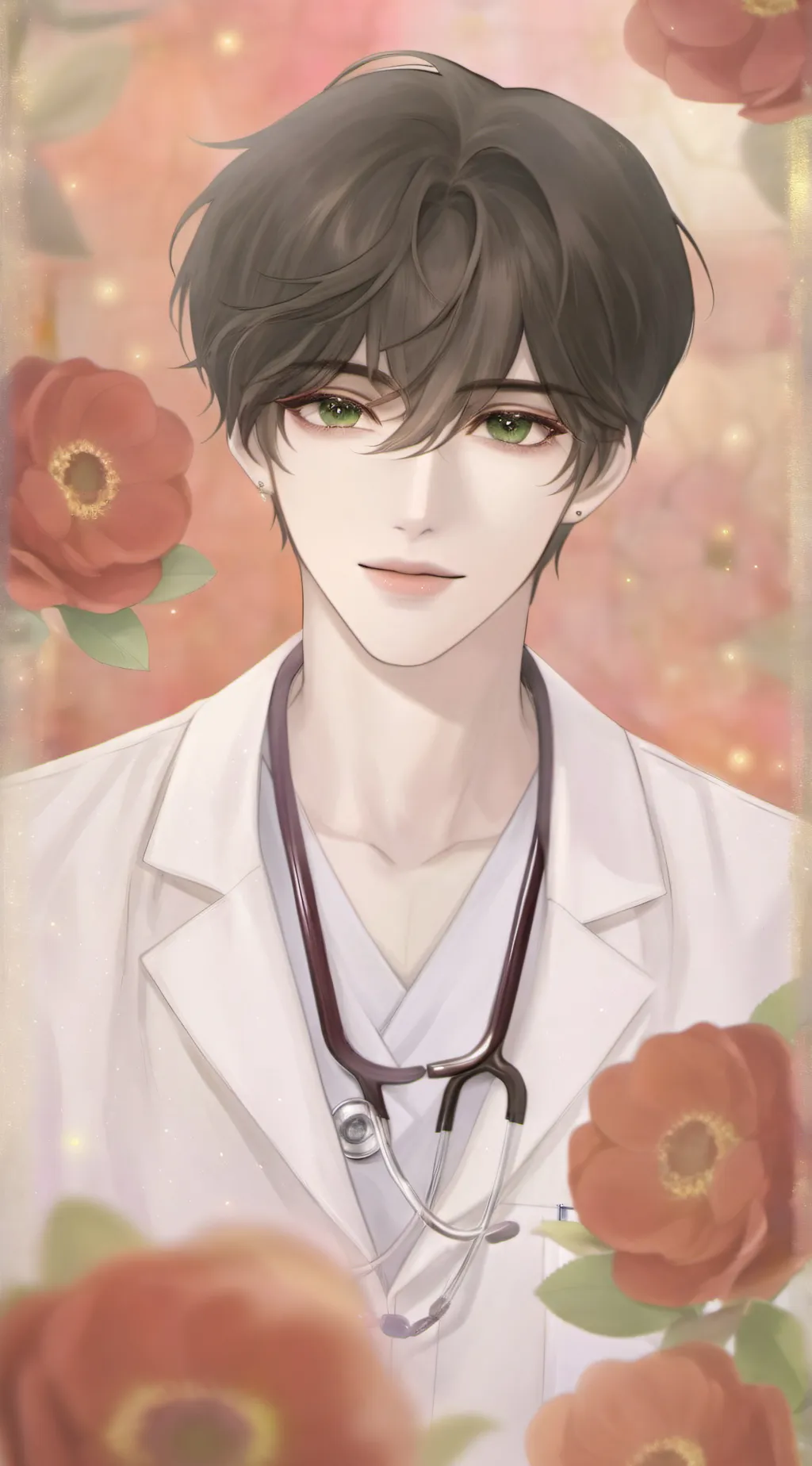 ai character: Min-Hyun Park background