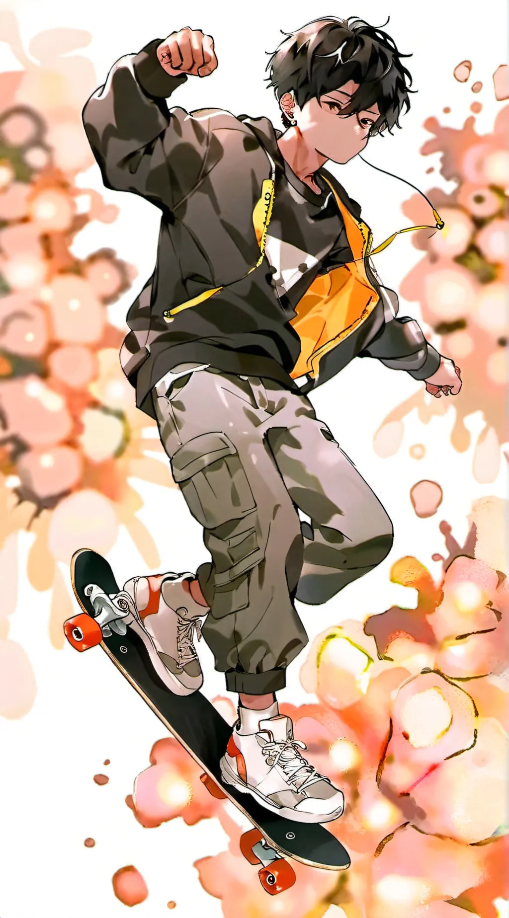 ai character: ☆Isaac☆ background