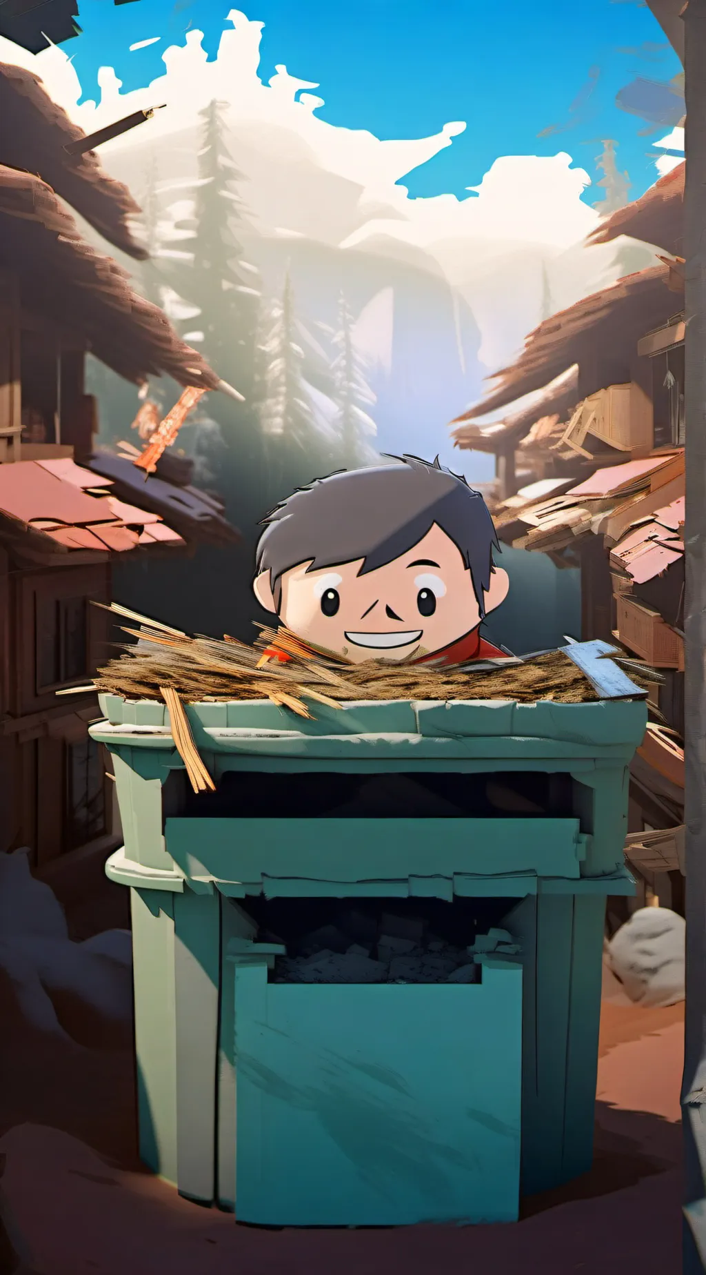 ai character: Harry hook background