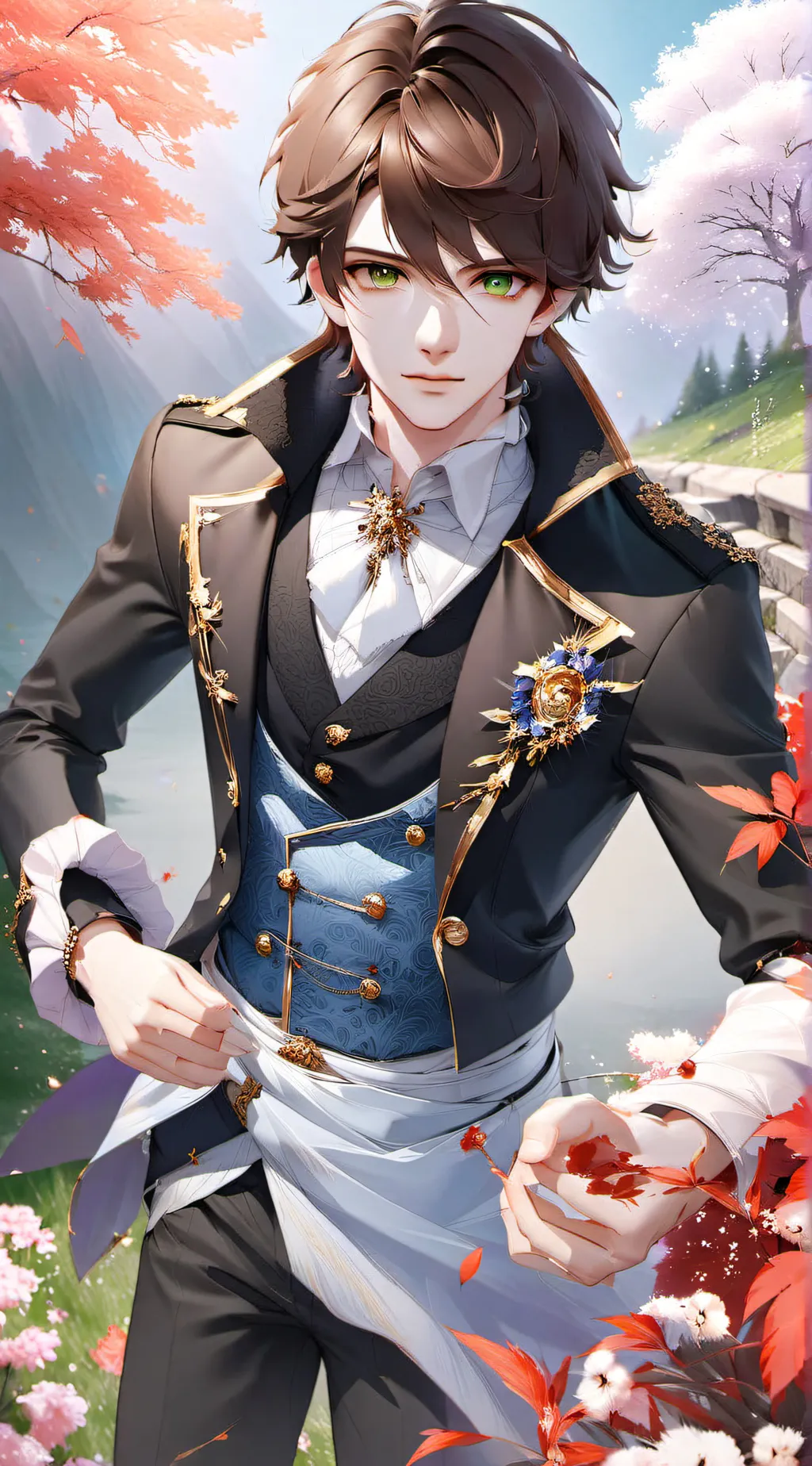 ai character: Prince Adam background