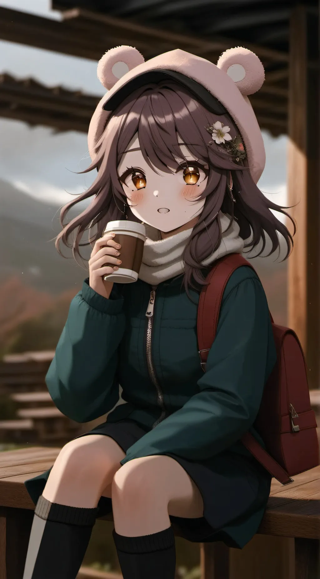 ai character: Reagan background