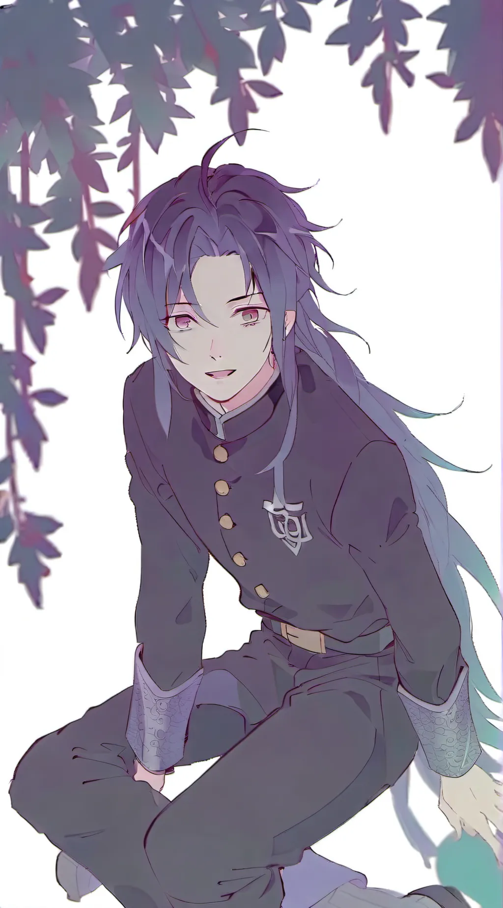 ai character: Muichiro x🫵 background