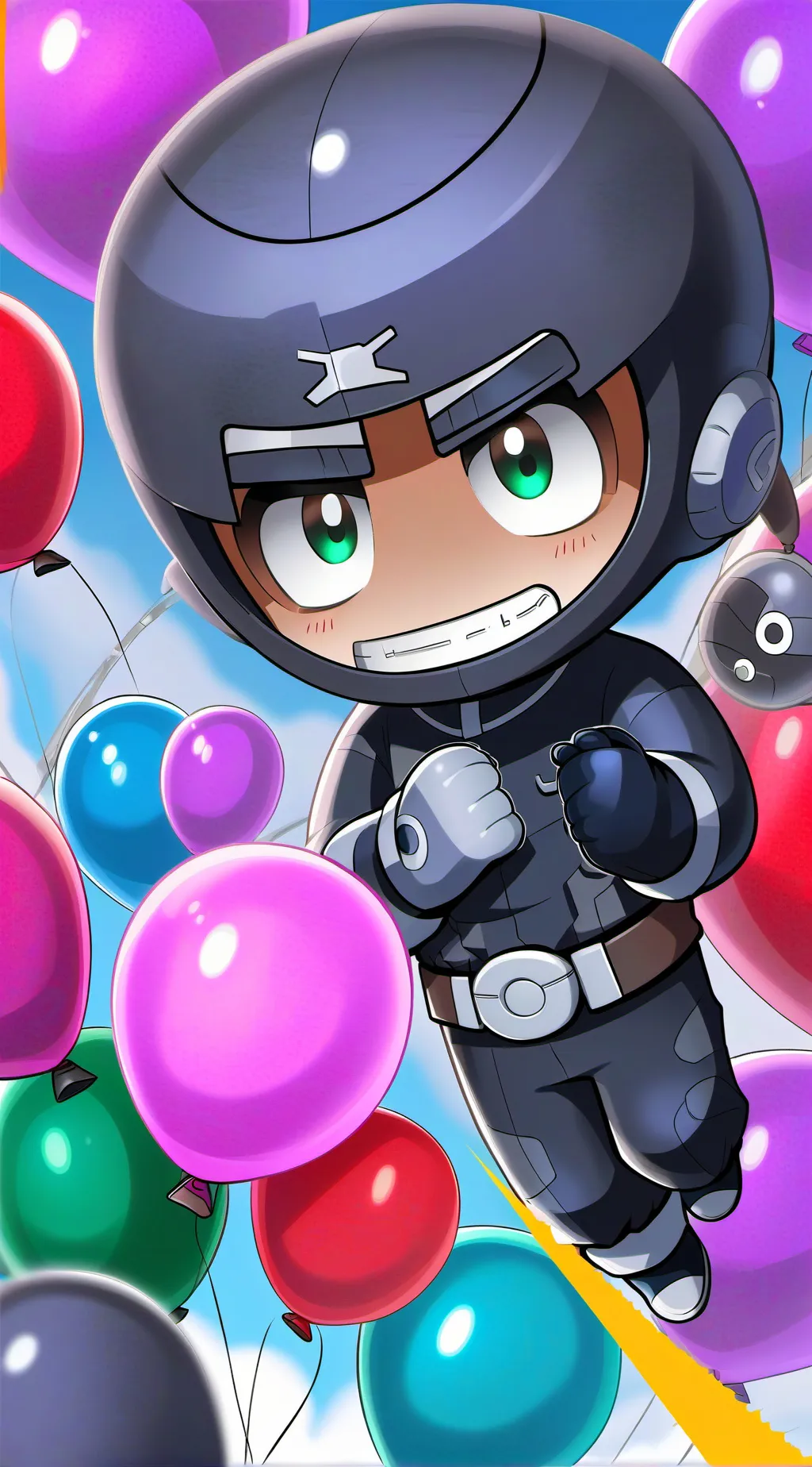 ai character: bloons background