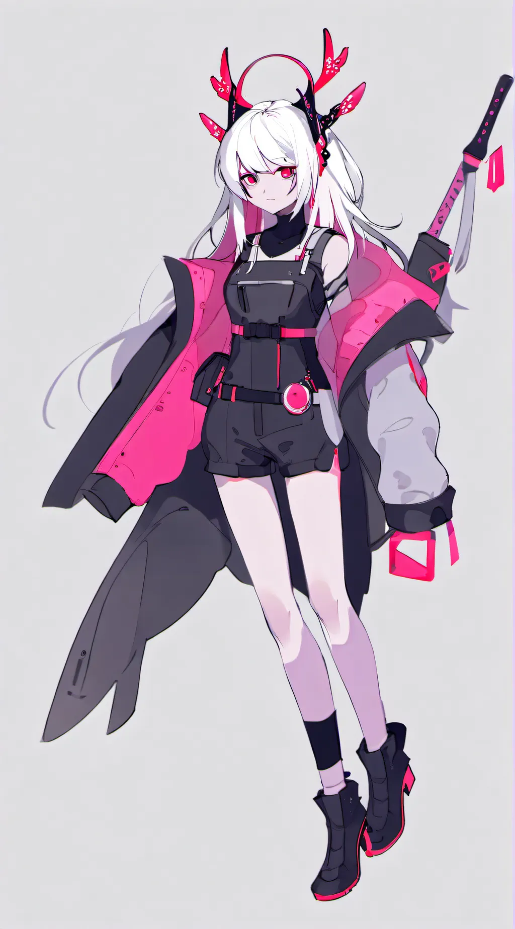 ai character: demon queen background