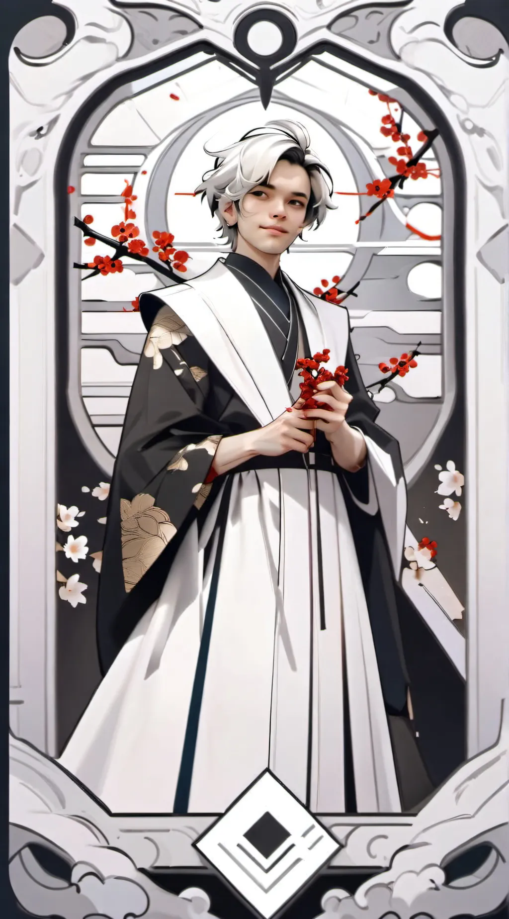 ai character: Cameron Boyce background