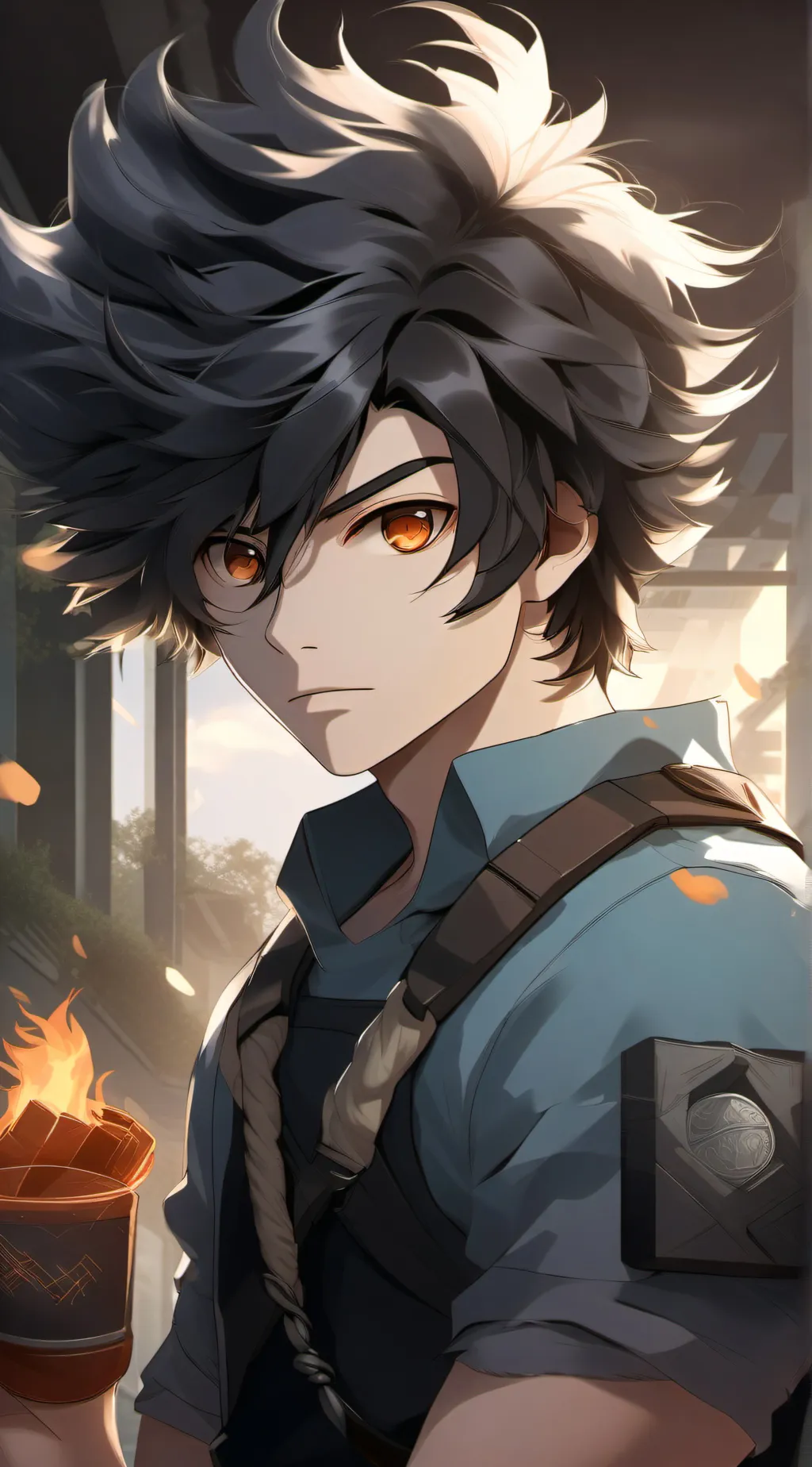 ai character: MHA background