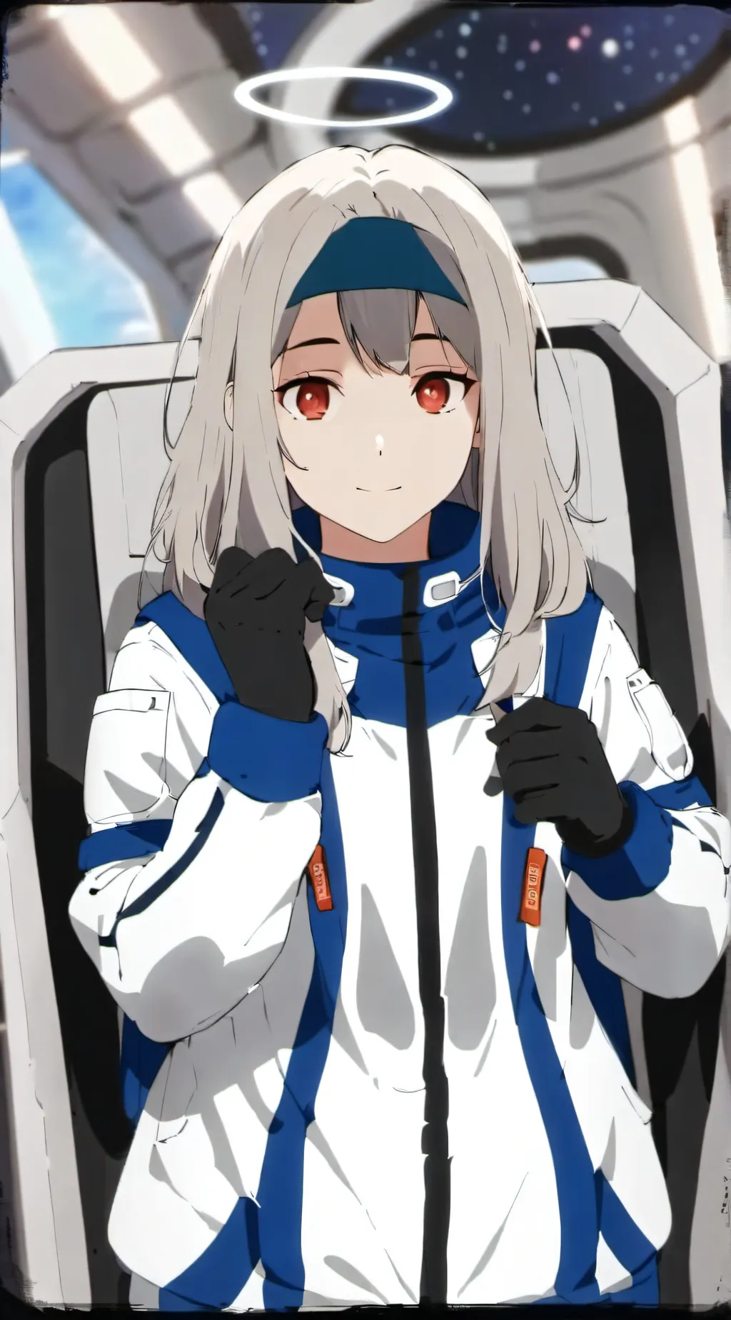 ai character: Ps5 Chan  background