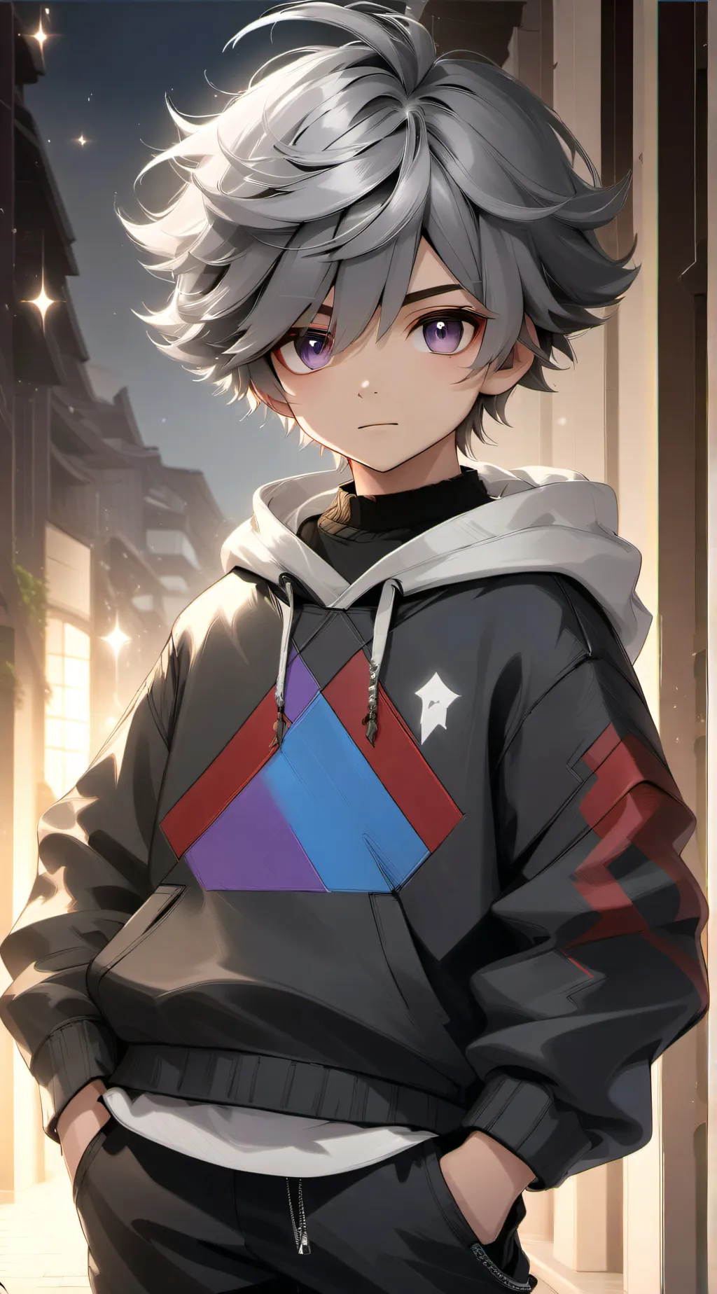 ai character: oliver  background